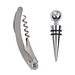 Weinflaschenöffner-Set DUET,schwarz, silber