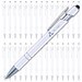 Werbe-Sparset LANCE® Touch-Kugelschreiber Wangerooge, blaue Mine, 90-tlg., inkl. Druck, weiß