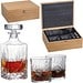 Whisky-Set groß DARLENE, beige