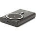 WRIGHT 10. Magnetische Powerbank mit Schnellladefunktion aus recyceltem Aluminium und recyceltem ABS, 10'000 mAh, Schwarz
