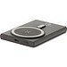 WRIGHT 5. Magnetische Powerbank mit Schnellladefunktion aus recyceltem Aluminium und recyceltem ABS, 5'000 mAh, Schwarz
