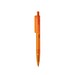 X3 Frosted-Pen aus GRS recyceltem PC, orange