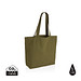 XD COLLECTION Impact Aware™ 240g/m² rcCanvas Shopper + Tasche, ungefärbt, grün