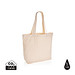 XD COLLECTION Impact Aware™ 240g/m² rcCanvas Shopper + Tasche, ungefärbt, off white