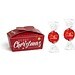 Xmas Ballotin, Milchschokolade (Rot), inkl. Druck