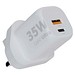 Xtorm XEC035 GaN² Ultra 35 W Wandladegerät mit UK-Stecker, weiss