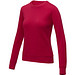 Zenon Sweater mit Rundhalsausschnitt für Damen, rot, 3XL