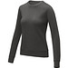 Zenon Sweater mit Rundhalsausschnitt für Damen, storm grey, S