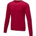 Zenon Sweater mit Rundhalsausschnitt für Herren, rot, M