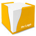 Zettelbox Curve, gelb-orange-gefrostet Zettelbox Curve, gelb-orange-gefrostet