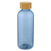 Ziggs 650 ml Sportflasche aus recyceltem Kunststoff, transparent blau