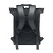 15 Zoll Rolltop-Rucksack PU BAI ROLL, Schwarz