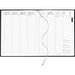 Wochentimer XXL Manager Soft-Touch 2027, schwarz
