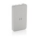 5.000mAh 5W Wireless Powerbank aus RCS recyceltem Kunststoff, weiß