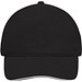 5-Panel Sandwich-Cap, schwarz/weiß