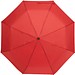 Vollautomatischer Windproof-Taschenschirm SCIROCCO,rot