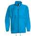B&C Collection Unisex Windbreaker Jacke, hellblau, M