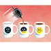 Magic Print-Tasse Smilie, 300 ml, weiß Magic Print-Tasse Smilie, 300 ml, weiß