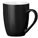 Tasse Gloria, 370 ml, schwarz/weiß