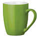 Tasse Gloria, 370 ml, grün/weiß