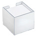 Zettelbox inkl. Rundumdruck, quadratisch Zettelbox inkl. Rundumdruck, quadratisch