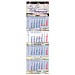 Block-Wandkalender mit Wire-O-Bindung 2026, 4 Block Kalender