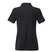 JAMES & NICHOLSON Damen Poloshirt Basic Bio BW, schwarz, XL