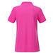 JAMES & NICHOLSON Damen Poloshirt Basic Bio BW, pink, L