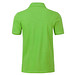 JAMES & NICHOLSON Herren Poloshirt Basic Bio BW, hellgrün, M
