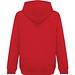 Iqoniq Yengo KidsHoodie mit Seitentaschen aus rec. Baumwolle, rot, 34