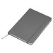 A5 Notizbuch aus Recyclingpapier , silbergrau
