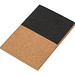 A5 Notizbuch Kork, schwarz