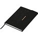 A5 Notizbuch mit Magnetverschluss JOSEPH, schwarz