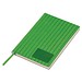 A5 Notizbuch mit Softcover, grün