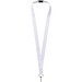 Addie Sublimation Lanyard mit Sicherheitsverschluss aus recyceltem PET Kunststoff, schwarz, 10mm