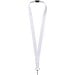 Addie Sublimation Lanyard mit Sicherheitsverschluss aus recyceltem PET Kunststoff, schwarz, 25mm
