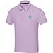 Akoya Poloshirt aus GRS-recyceltem Frottee Unisex, fliederfarben, L