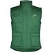 Almanzor Vielseitige Thermo Arbeitsweste mit hohem Kragen, dunkelgrün, 2XL