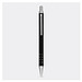 Aluminium-Kugelschreiber BUKAREST,schwarz