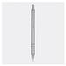 Aluminium-Kugelschreiber BUKAREST,silber