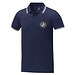 Amarago Polo mit abgesetztem Rand für Herren, navy, L