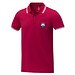 Amarago Polo mit abgesetztem Rand für Herren, rot, L