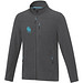 Amber GRS recycelte Fleecejacke für Herren, storm grey, 3XL