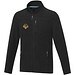 Amber GRS recycelte Fleecejacke für Herren, schwarz, L
