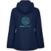 America wattierter Parka für Damen, Navy Blue, 2XL