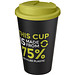 Americano® Eco 350 ml recycelter Becher mit auslaufsicherem Deckel, limone