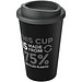 Americano Eco recycelter Becher, 350 ml, schwarz/grau
