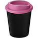 Americano® Espresso Eco 250 ml recycelter Isolierbecher, schwarz/magenta