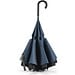 ANGELA. Wendeschirm aus 190T Pongee, Blau