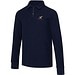 Apollo 245 g/m² Langarm Poloshirt Unisex mit Reißverschluss, navy, M